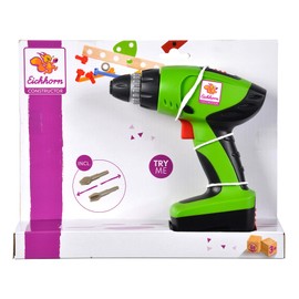 Eichhorn 100039050 - Handschrauber für Heros Constructor, mechanisch betrieben, inkl. Wechselaufsatz, 15x4x12cm