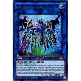 Yu-Gi-Oh! English Version MP18-EN201 Stigmata Knight Mekk-Knight Spectrum Supreme Ultra Rare 1st Edition
