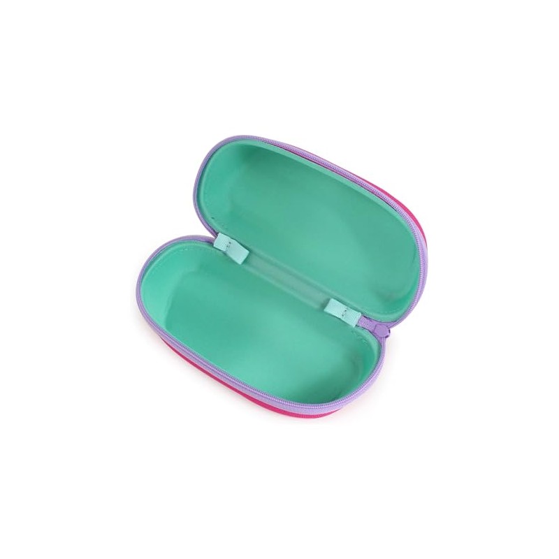 Tacy LM-7007-16 Sunglasses Case, Stylish Sunglasses, Hard Case, Zipper, EVA,