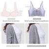 AILIVIN Full Coverage Bras for Women Wireless Bra Women's Minimizer