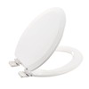 Wood Toilet Seat, Slow Close, High Gloss Finish, Premium Moulded