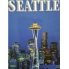 photo POST CARD DUSK OVER SPACE NEEDLE SEATTLE WASHINGTON