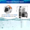 DaToo Aquarium Filter Hang On Waterfall Small Fish Tank Filter