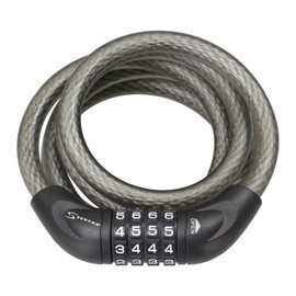 Serfas 5ft X 12mm Bicycle Combination Lock - CL-12