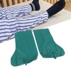 Leg Wearing Aid Cover Green Nylon Friction Prevention Pants Foot