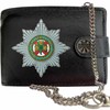 Klassek Irish Guards Image Men Chain Wallet Real Leather Cap