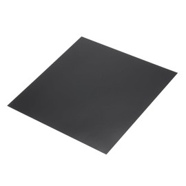 MECCANIXITY Black ABS Plastic Sheet 8 x 8 x 0.04 Inch for Building Model, DIY Crafts, Panel, Pack of 1 Pcs