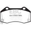 EBC Brakes DP42286R Yellowstuff Performance Brake Pad