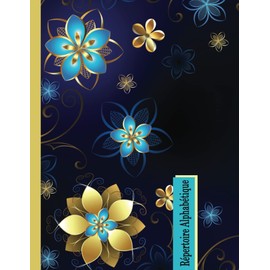 répertoire alphabétique a4: carnet Alphabétique de 160 pages avec des repères pour chaque lettres A_Z | Grand Format A4