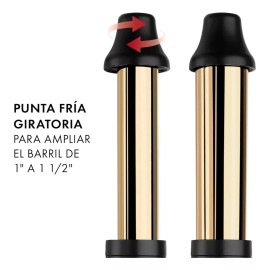 Hot Tools Ferro Rizador Hot Tools 24k 2 En 1 De 1  A 1 ½