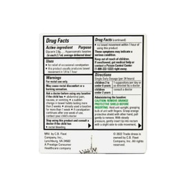 Pedia-Lax Liquid Glycerin Suppositories, 6 Applicators by CB2