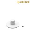 Wagner QuickClick® Plastic Gliders, Furniture Glides, Chair Glides, Set of