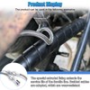 UHANBUT 24" Car Braided Throttle Cable Kit with Gloves, Adjustable