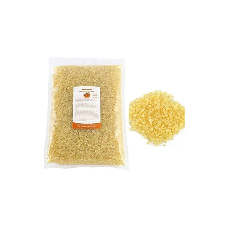 Cera española Wax para depilar paquete de 1 kilo Miel