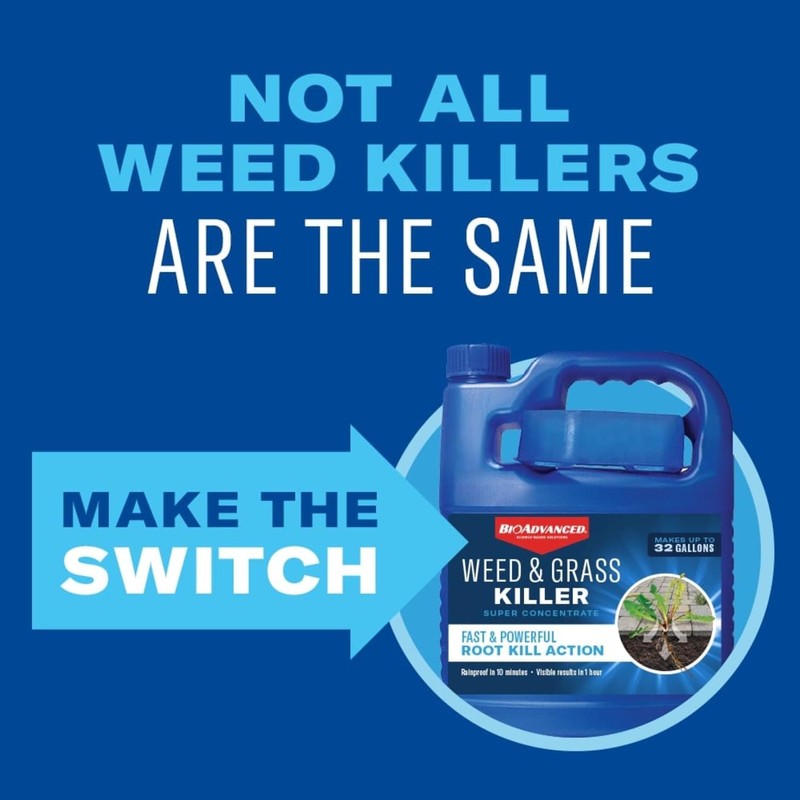 BioAdvanced Weed & Grass Killer Super Concentrate, 64-Ounce