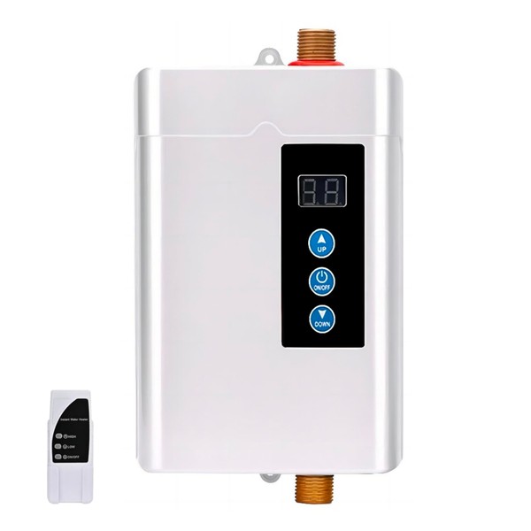 3000W Tankless Electric Water Heater, Portable Instant Hot Water Mini