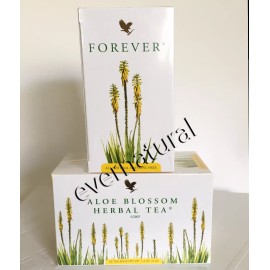 Forever Living 2 Forever Aloe Blossom Herbal TEA (25 bags each) caffeine free HALAL/ KOSHER