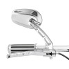 XR Pair Chrome Rear View Mirrors For Harley Touring Street