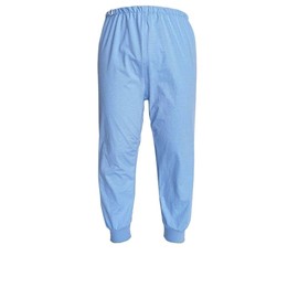 LEEMOOCARE Pañales impermeables tipo calzón para personas mayores, largos y antifugas, de algodón lavable, compresas para orina para adultos, para personas con parálisis o postradas en cama (azul ciel