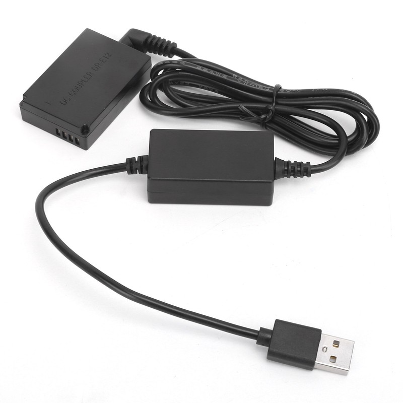 55.5V USB Drive Cable Mobile Power Supply DC Coupler LPE12