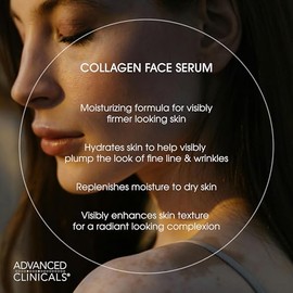 ADVANCED CLINICALS 2 PACK SET - SUERO FACIAL CON COLAGENO RELLENO INSTANTANEO CON SOYA Y EXTRACTOS DE ALGA 52MLCU                                     