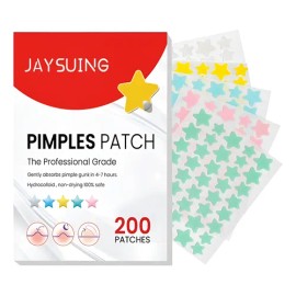 200 Parches Pegatinas Acn Estrellas Colores Pimple Patch Normal Danoche                                                                               
