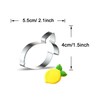 WJSYSHOP Lemon with Leaf Shape Cookie Cutter