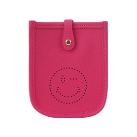 Smile Bag, Nico-chan Mini Bag, Pochette, Smile Nico-chan, Shoulder Bag, Mini Shoulder Bag, Travel, Subbag, Small, Lightweight, Mini, Cross-body, Stylish, Stylish Bag, hotpink
