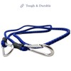 Carabiner Bungee Strap 150cm – Heavy-Duty Elastic Strap with Hooks