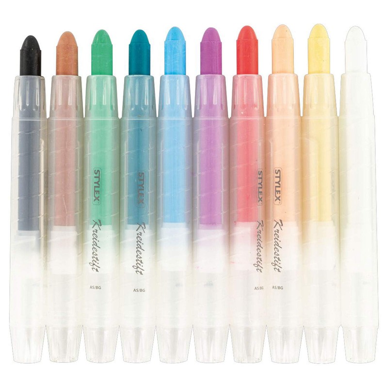 Stylex 28305 - 10 Chalk Pens for Decorative Painting and