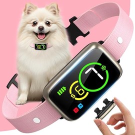Dog Bark Collar, Smart Bark Collar for Small Dogs 5-15lbs Medium Large Dogs, Effective AI Bark Collar with Adjustable Beep Vibration Modes & 7 Sensitivity, Automatic Anti Barking Device for Dog