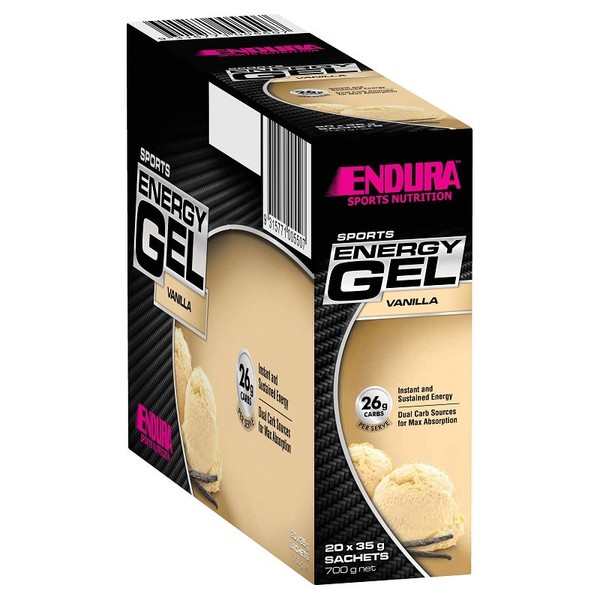 Endura Sports Energy Gel (Vanilla) 35g X 20