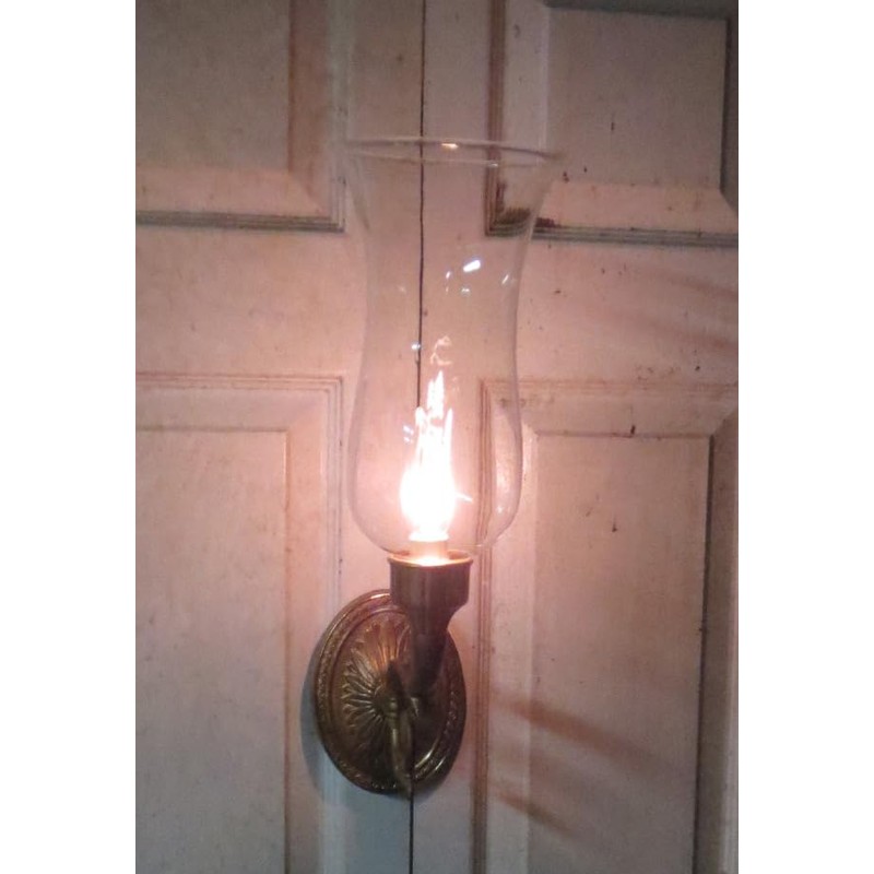 B&P Lamp® 1 5/8" X 10" Clear Hurricane Shade