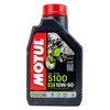 Motul 5100 4T 10W50 Synthetic Blend 1 Liter