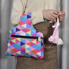 Portable Waterproof Knitting Project Bag - DIY Craft & Needle Organizer A type BL09824