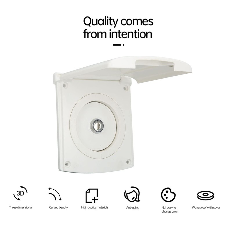 Aramox Fresh Water Inlet Filler with 2 Keys Lockable Waterproof
