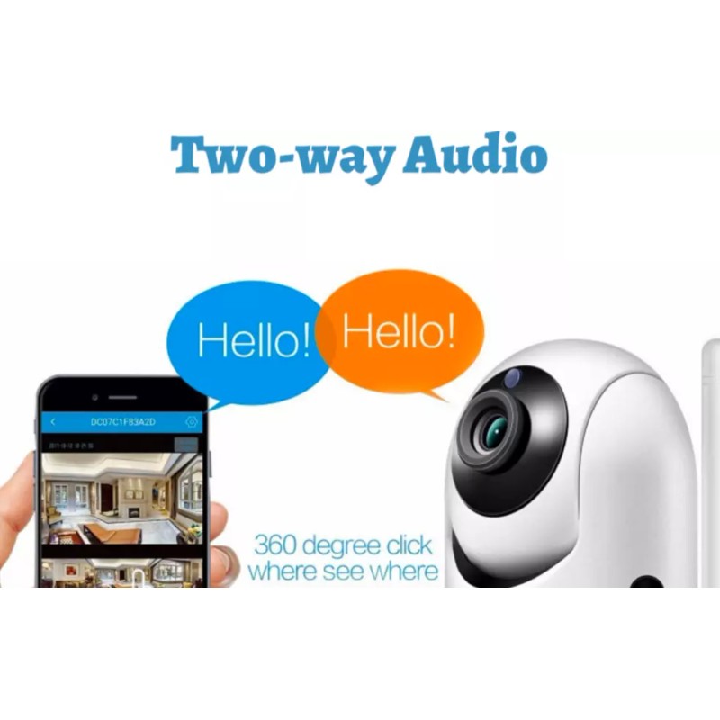 FERRO 1080P Wireless Security Camera Indoor Home Smart Wifi System