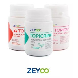 Zeyco Topicaína Benzocaína 20% Menta Frasco 30g- Zeyco