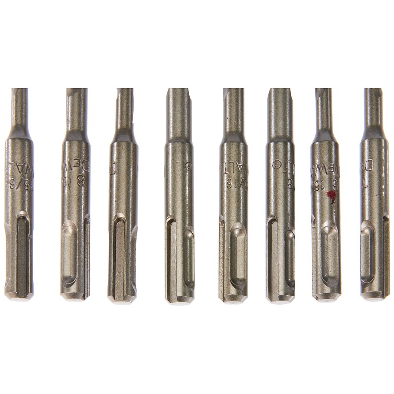 DEWALT DT60300-QZ Hammer Drill Bit Set 8-Piece SDS Plus