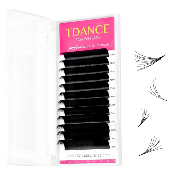 TDANCE TDANCE Eyelash Extension Supplies Rapid Blooming Volume Eyelash Extensions