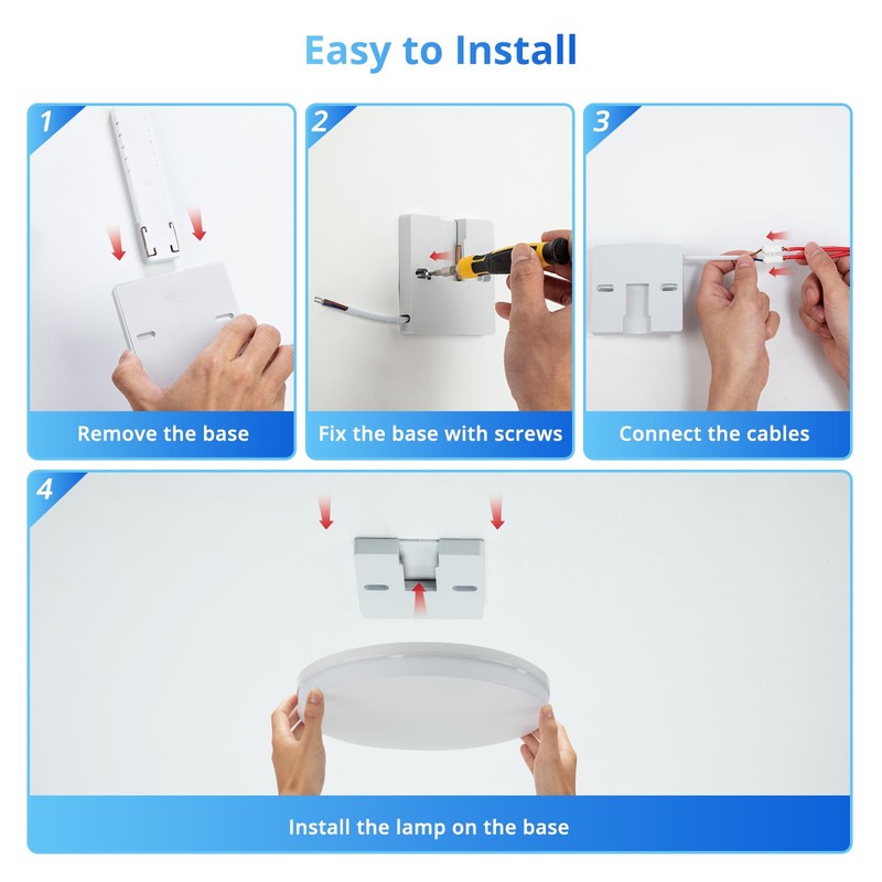Combuh Ceiling Light LED 48 W 4320 LM Easy to