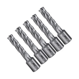 LYXC M2AL HSS Annular Cutter Set 10pcs 3/4'' Weldon Shank 2'' Cutting Depth 1/2" Cutting Diameter for Mag Drill Press