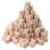 Wood Cubes Wooden Blocks for Crafts 1/2 inch, 200 PCS