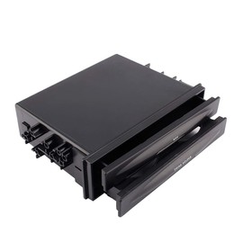 BOROCO Universal Car Drink Holder, Car Double Layer Radio Pocket Drink Holder and Coin Card Storage Box