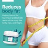 Burn Fit Body Gel, Lightweight Anti-Cellulite Workout Enhancer for Belly