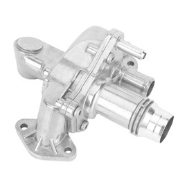 LR073372 Thermostat Housing Water Outlet House Pipe for Landrover Discovery 3 4 for RangeRover Sport for Jaguar XF XJ LR073372 Aluminium Coolant Manifold Replacement
