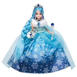 Takara Tomy Licca-chan Doll, Fantasy Princess, Pearl Snow Princess, Maria-chan Dress-Up, Pretend Play Toy, Ages 3 and Up