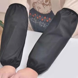 BAOPUSHIDAJILI 1 Pairs Arm Sleeves Arm Protection Sleeve Oversleeves Waterproof Oilproof Arm Sleeves Covers Oversleeves Sleevelets Cleaning Protective Kitchen Tool Reusable
