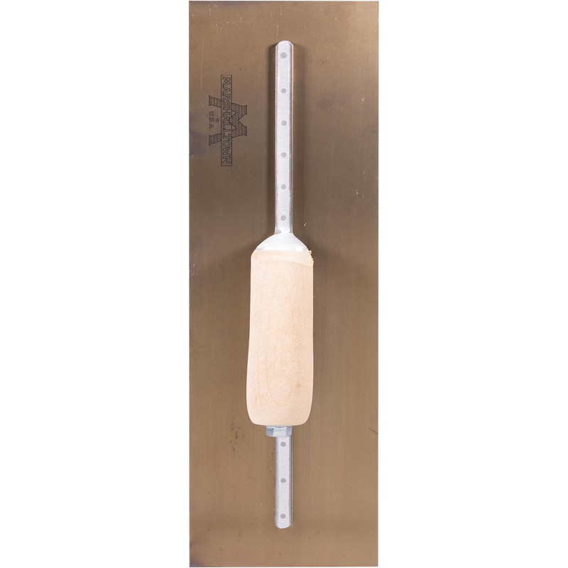 MARSHALLTOWN Curry Style Trowel, 16x5 Inches, Ideal for Plastering and