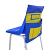 Chairback Pocket with Clear Label Slot Strong Stitching 600D Oxford